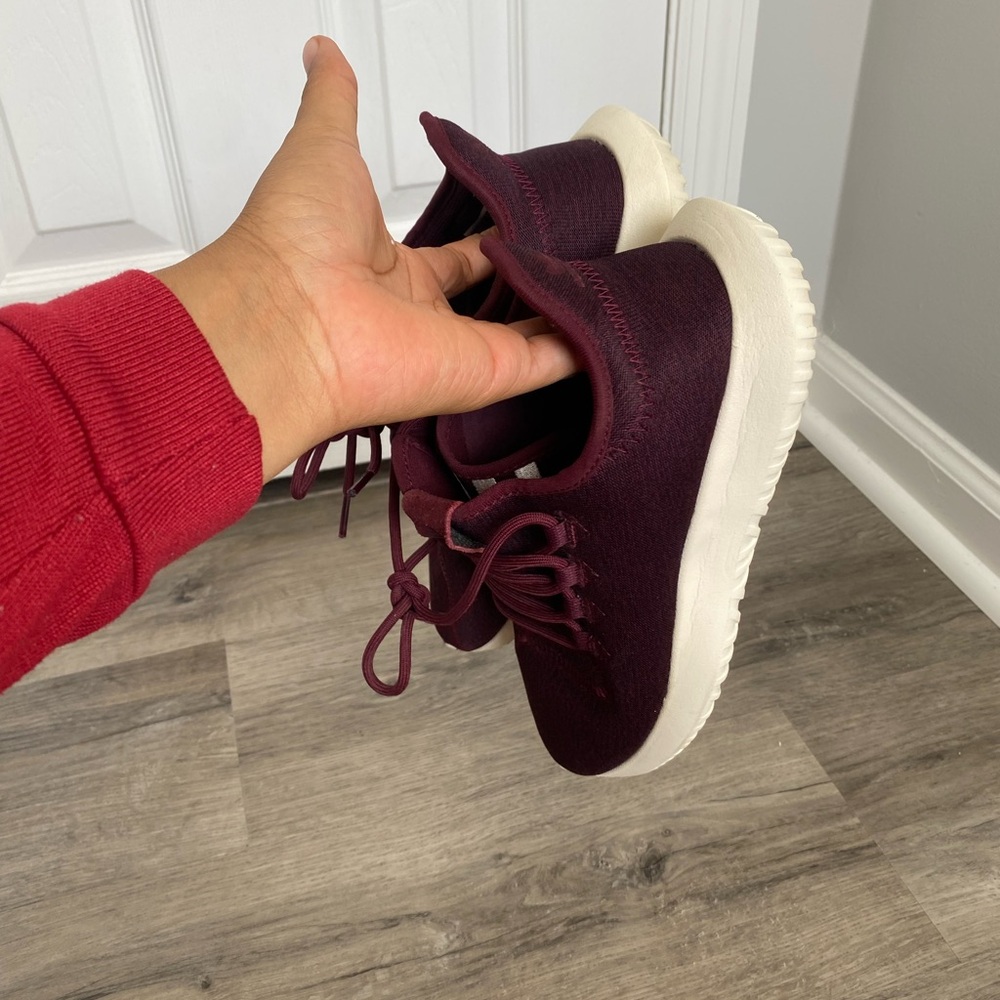 Adidas Burgundy Athletic Shoes - Picture 12 of 17